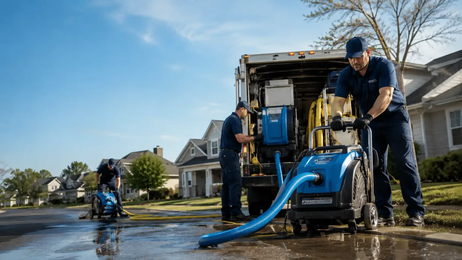 Flood Damage Cleanup in South Range, MI